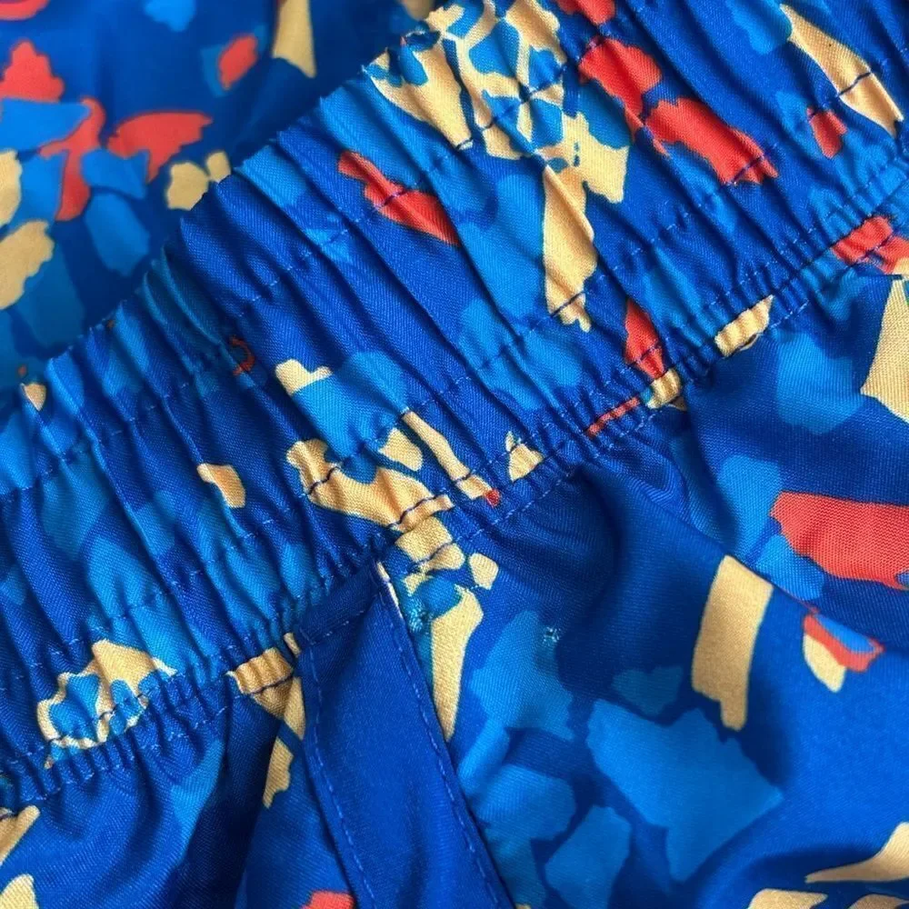 Under Armour girls  Blue Patterned Shorts
